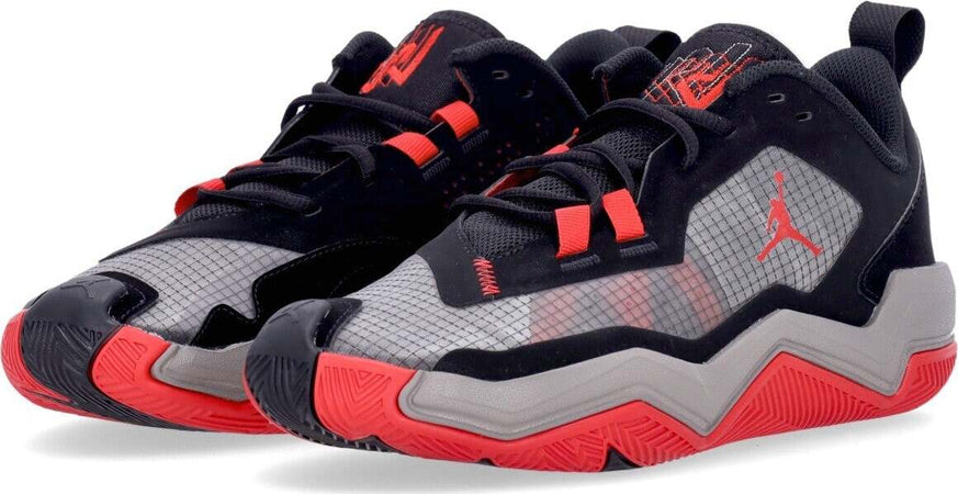 JORDAN-Scarpa-Basket-Uomo-Jordan-One-Take-4-Black/university-Red/white/flat-Pewter-da-uomo