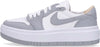 JORDAN-Scarpa-Bassa-Donna-Wmns-Air-Jordan-1-Elevate-Low-White/wolf-Grey/white-da-donna