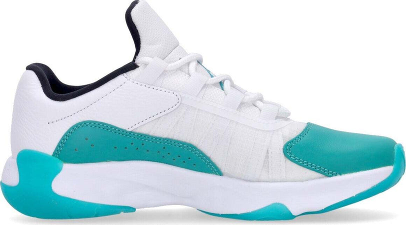 JORDAN-Scarpa-Bassa-Donna-Wmns-Air-Jordan-11-Cmft-Low-White/new-Emerald/black-da-donna
