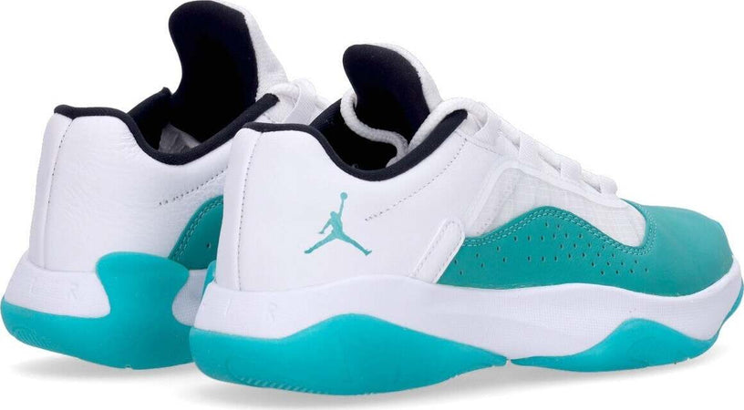JORDAN-Scarpa-Bassa-Donna-Wmns-Air-Jordan-11-Cmft-Low-White/new-Emerald/black-da-donna