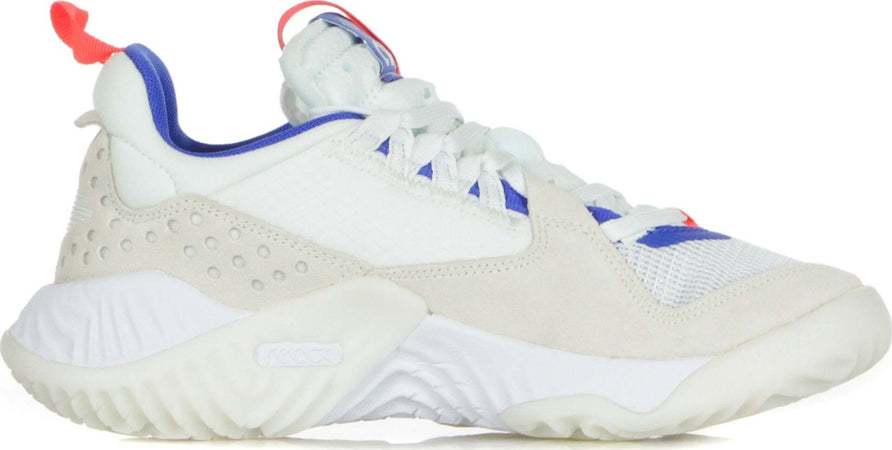 JORDAN-Scarpa-Bassa-Donna-Wmns-Jordan-Delta-White/white/hyper-Royal/bright-Crimson-da-donna