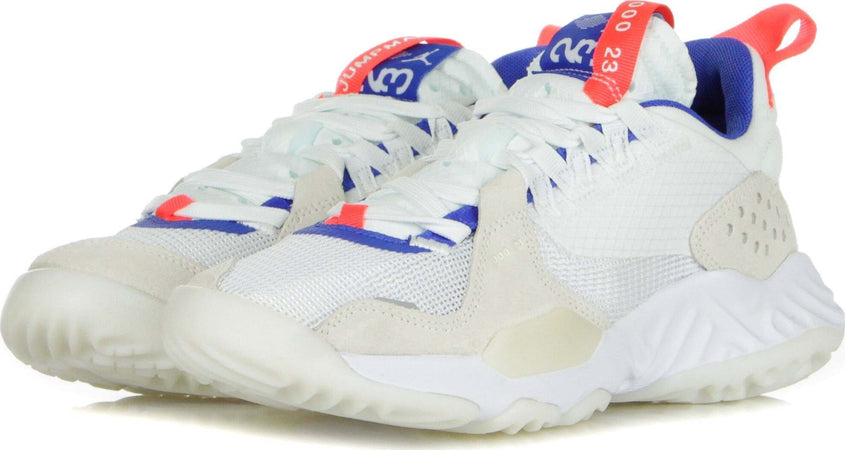 JORDAN-Scarpa-Bassa-Donna-Wmns-Jordan-Delta-White/white/hyper-Royal/bright-Crimson-da-donna