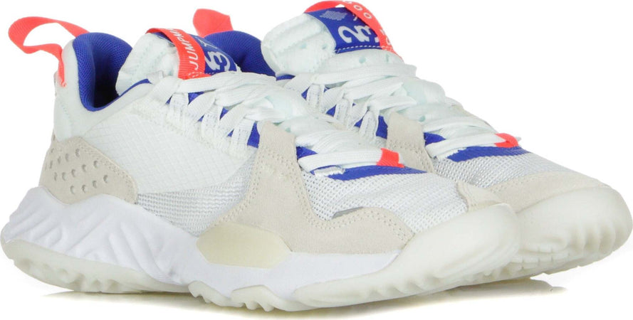 JORDAN-Scarpa-Bassa-Donna-Wmns-Jordan-Delta-White/white/hyper-Royal/bright-Crimson-da-donna