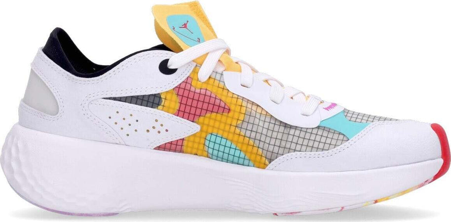 JORDAN-Scarpa-Bassa-Uomo-Jordan-Delta-3-Nitro-Low-White/siren-Red/black/dynamic-Turquoise-da-uomo