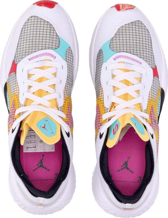 JORDAN-Scarpa-Bassa-Uomo-Jordan-Delta-3-Nitro-Low-White/siren-Red/black/dynamic-Turquoise-da-uomo