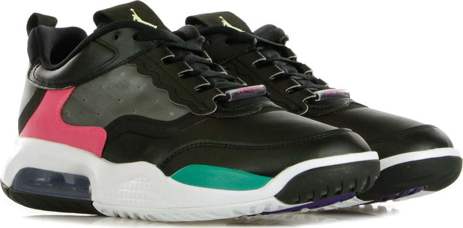 JORDAN-Scarpa-Bassa-Uomo-Jordan-Max-200-Black/barely-Volt/neptune-Green-da-uomo