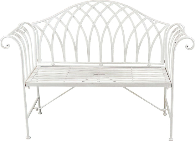 JOSETTE---panca-2-posti-stile-provenzale-in-ferro-verniciato-Bianco-Milani-Home