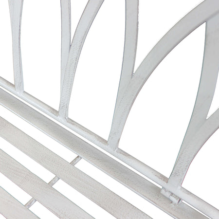 JOSETTE---panca-2-posti-stile-provenzale-in-ferro-verniciato-Bianco-Milani-Home