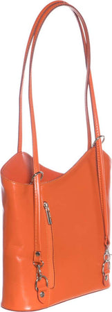Joy---Shopper-da-Donna-Arancio-In-Vera-Pelle