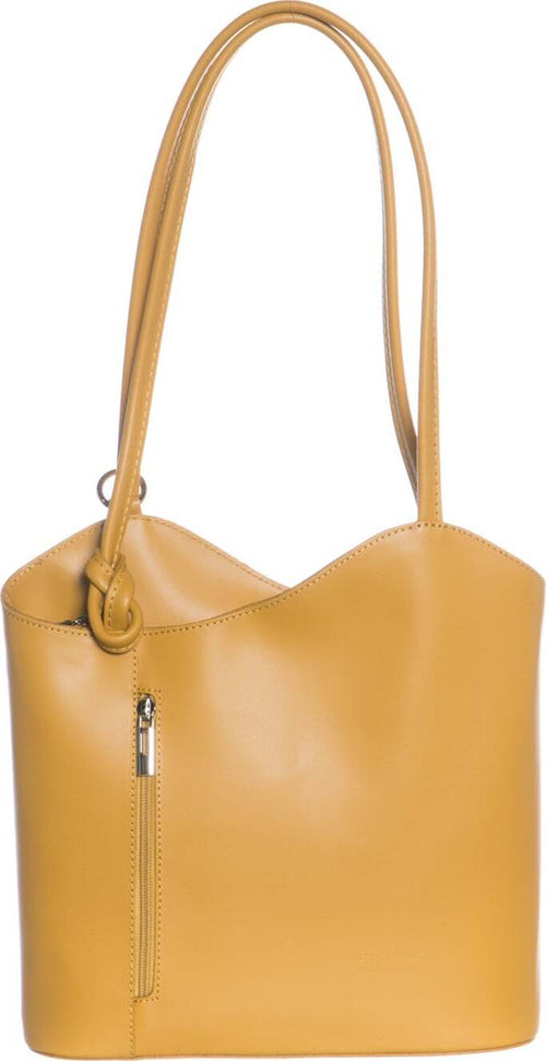 Joy---Shopper-da-Donna-Giallo-In-Vera-Pelle