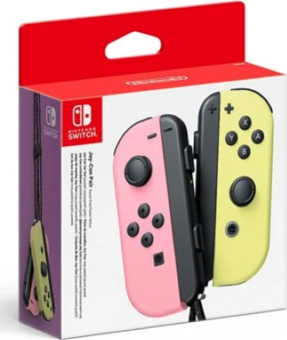 JOY-CON-PAIR-ROSA-PASTELLO/GIALLO-PASTELLO-COPPIA-SWITCH