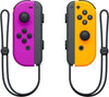 JOY-CON-PAIR-VIOLA/ARANCIONE-NEON-COPPIA-SWITCH-USATO
