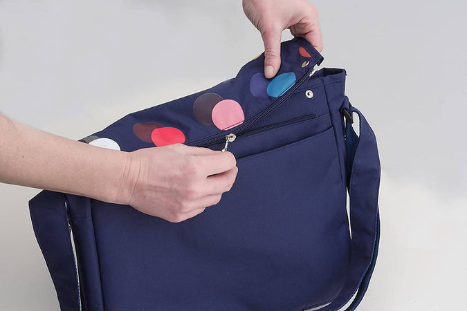 Joyello Jl-1044 Comoda Borsa Maternità Pois Colorati Borsa Con Fasciatoio 7 Tasche Esterne 2 Tasche Termiche Tracolla Rimovibile Prima infanzia/Passeggini carrozzine e accessori/Accessori e parti di ricambio/Borse da trasporto per passeggini Mondo Bimbo - Bagnara Calabra, Commerciovirtuoso.it