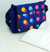 Joyello Jl-1044 Comoda Borsa Maternità Pois Colorati Borsa Con Fasciatoio 7 Tasche Esterne 2 Tasche Termiche Tracolla Rimovibile Prima infanzia/Passeggini carrozzine e accessori/Accessori e parti di ricambio/Borse da trasporto per passeggini Mondo Bimbo - Bagnara Calabra, Commerciovirtuoso.it
