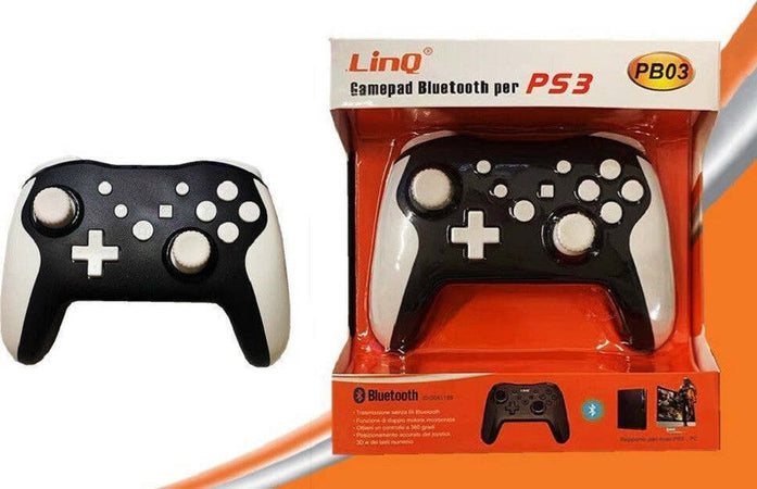 Joypad Controller Joystick Gamepad Wireless Bluetooth Sony Ps3 Playstation 3 Pb03 Videogiochi/Sistemi legacy/Sistemi PlayStation/PlayStation 3/Accessori/Controller e telecomandi/Controller standard e gamepads Trade Shop italia - Napoli, Commerciovirtuoso.it