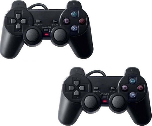 JOYSTICK CON FILO COMPATIBILE PS2 PLAYSTATION 2 JOYPAD CONTROLLER KIT 2 PEZZI Videogiochi/PC/Accessori/Controller/Joystick Trade Shop italia - Napoli, Commerciovirtuoso.it