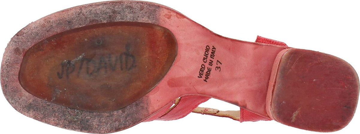 JP/DAVID-Sandali-Rosso-da-donna
