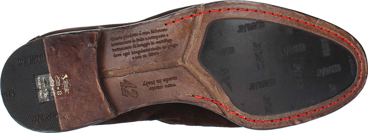 JP/DAVID-Scarpe-basse-Marrone-da-uomo