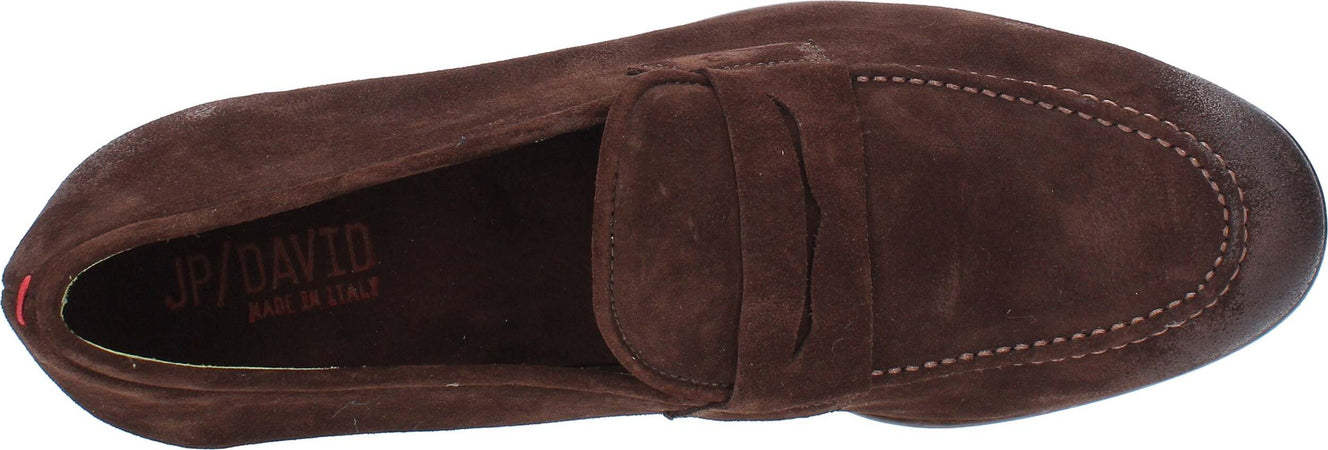 JP/DAVID-Scarpe-basse-Marrone-Ebano-da-uomo