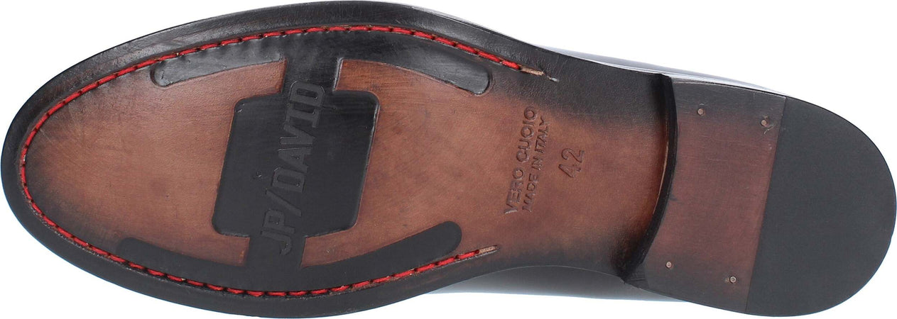 JP/DAVID-Scarpe-basse-Nero-da-uomo