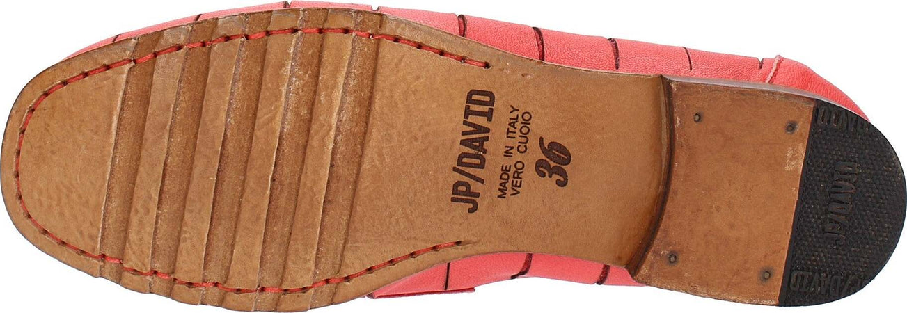 JP/DAVID-Scarpe-basse-Rosso-da-donna