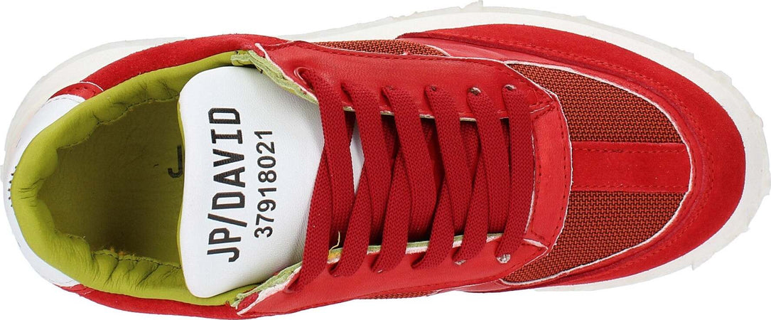 JP/DAVID-Sneakers-Rosso-da-donna