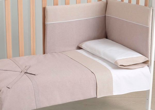 Completo Lenzuola Culla 3Pz 140x70 cm Nature Micuna