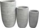 JULIA---set-di-3-vasi-Grigio-Milani-Home