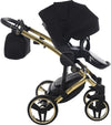 Junama Diamond Exclusive 2.0 3 in 1 Black/Black Telaio e Dettagli Oro Giallo Prima infanzia/Passeggini carrozzine e accessori/Passeggini e carrozzine/Sistemi modulari La Casa Del Bebè - Napoli, Commerciovirtuoso.it