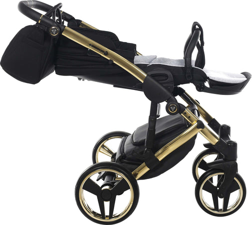 Junama Diamond Exclusive 2.0 3 in 1 Black/Black Telaio e Dettagli Oro Giallo Prima infanzia/Passeggini carrozzine e accessori/Passeggini e carrozzine/Sistemi modulari La Casa Del Bebè - Napoli, Commerciovirtuoso.it