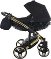 Junama Diamond Exclusive 2.0 3 in 1 Black/Black Telaio e Dettagli Oro Giallo Prima infanzia/Passeggini carrozzine e accessori/Passeggini e carrozzine/Sistemi modulari La Casa Del Bebè - Napoli, Commerciovirtuoso.it