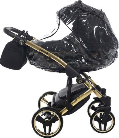 Junama Diamond Exclusive 2.0 3 in 1 Black/Black Telaio e Dettagli Oro Giallo Prima infanzia/Passeggini carrozzine e accessori/Passeggini e carrozzine/Sistemi modulari La Casa Del Bebè - Napoli, Commerciovirtuoso.it