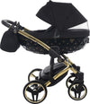 Junama Diamond Exclusive 2.0 3 in 1 Black/Black Telaio e Dettagli Oro Giallo Prima infanzia/Passeggini carrozzine e accessori/Passeggini e carrozzine/Sistemi modulari La Casa Del Bebè - Napoli, Commerciovirtuoso.it