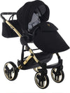 Junama Diamond Exclusive 2.0 3 in 1 Black/Black Telaio e Dettagli Oro Giallo Prima infanzia/Passeggini carrozzine e accessori/Passeggini e carrozzine/Sistemi modulari La Casa Del Bebè - Napoli, Commerciovirtuoso.it