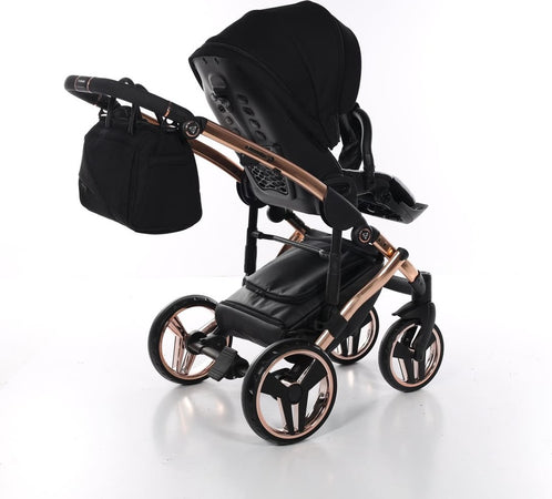 Junama Diamond Exclusive 2.0 3 in 1 Black/Black Telaio e Dettagli Oro Rosa Prima infanzia/Passeggini carrozzine e accessori/Passeggini e carrozzine/Sistemi modulari La Casa Del Bebè - Napoli, Commerciovirtuoso.it