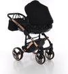 Junama Diamond Exclusive 2.0 3 in 1 Black/Black Telaio e Dettagli Oro Rosa Prima infanzia/Passeggini carrozzine e accessori/Passeggini e carrozzine/Sistemi modulari La Casa Del Bebè - Napoli, Commerciovirtuoso.it