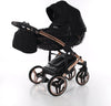 Junama Diamond Exclusive 2.0 3 in 1 Black/Black Telaio e Dettagli Oro Rosa Prima infanzia/Passeggini carrozzine e accessori/Passeggini e carrozzine/Sistemi modulari La Casa Del Bebè - Napoli, Commerciovirtuoso.it