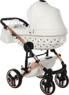 Junama Diamond Exclusive White 3 in 1 Telaio e Dettagli Oro Rosa Prima infanzia/Passeggini carrozzine e accessori/Passeggini e carrozzine/Sistemi modulari La Casa Del Bebè - Napoli, Commerciovirtuoso.it