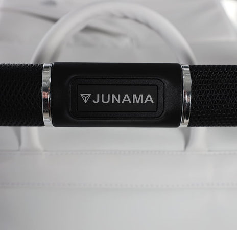Junama Diamond GLOW V2 3 in 1 PELLE BIANCO Navicella Grigia Satinato Telaio CROMATO Prima infanzia/Passeggini carrozzine e accessori/Passeggini e carrozzine/Sistemi modulari La Casa Del Bebè - Napoli, Commerciovirtuoso.it