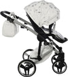 Junama Diamond GLOW V2 3 in 1 PELLE BIANCO Navicella Grigia Satinato Telaio CROMATO Prima infanzia/Passeggini carrozzine e accessori/Passeggini e carrozzine/Sistemi modulari La Casa Del Bebè - Napoli, Commerciovirtuoso.it