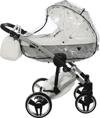 Junama Diamond GLOW V2 3 in 1 PELLE BIANCO Navicella Grigia Satinato Telaio CROMATO Prima infanzia/Passeggini carrozzine e accessori/Passeggini e carrozzine/Sistemi modulari La Casa Del Bebè - Napoli, Commerciovirtuoso.it