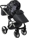 Junama Diamond GLOW V2 3 in 1 PELLE GRIGIO Navicella Grigia Satinato Telaio Grigio Prima infanzia/Passeggini carrozzine e accessori/Passeggini e carrozzine/Sistemi modulari La Casa Del Bebè - Napoli, Commerciovirtuoso.it