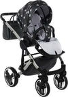 Junama Diamond GLOW V2 3 in 1 PELLE GRIGIO Navicella Grigia Satinato Telaio Grigio Prima infanzia/Passeggini carrozzine e accessori/Passeggini e carrozzine/Sistemi modulari La Casa Del Bebè - Napoli, Commerciovirtuoso.it