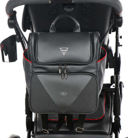 Junama-Diamond-S-Class-V3-3-in-1-Nero-Telaio-Nero-Dettagli-Rosso