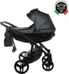 Junama-Diamond-S-Class-V3-3-in-1-Nero-Telaio-Nero-Dettagli-Rosso