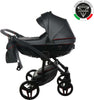 Junama-Diamond-S-Class-V3-3-in-1-Nero-Telaio-Nero-Dettagli-Rosso