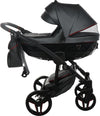 Junama-Diamond-S-Class-V3-3-in-1-Nero-Telaio-Nero-Dettagli-Rosso