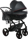 Junama-Diamond-S-Class-V3-3-in-1-Nero-Telaio-Nero-Dettagli-Rosso