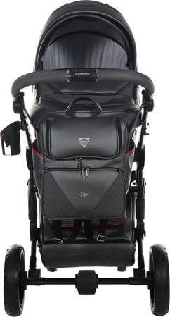 Junama-Diamond-S-Class-V3-3-in-1-Nero-Telaio-Nero-Dettagli-Rosso