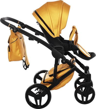 Junama-Diamond-S-Class-V3-3-in-1-Nero/Giallo-Telaio-Nero